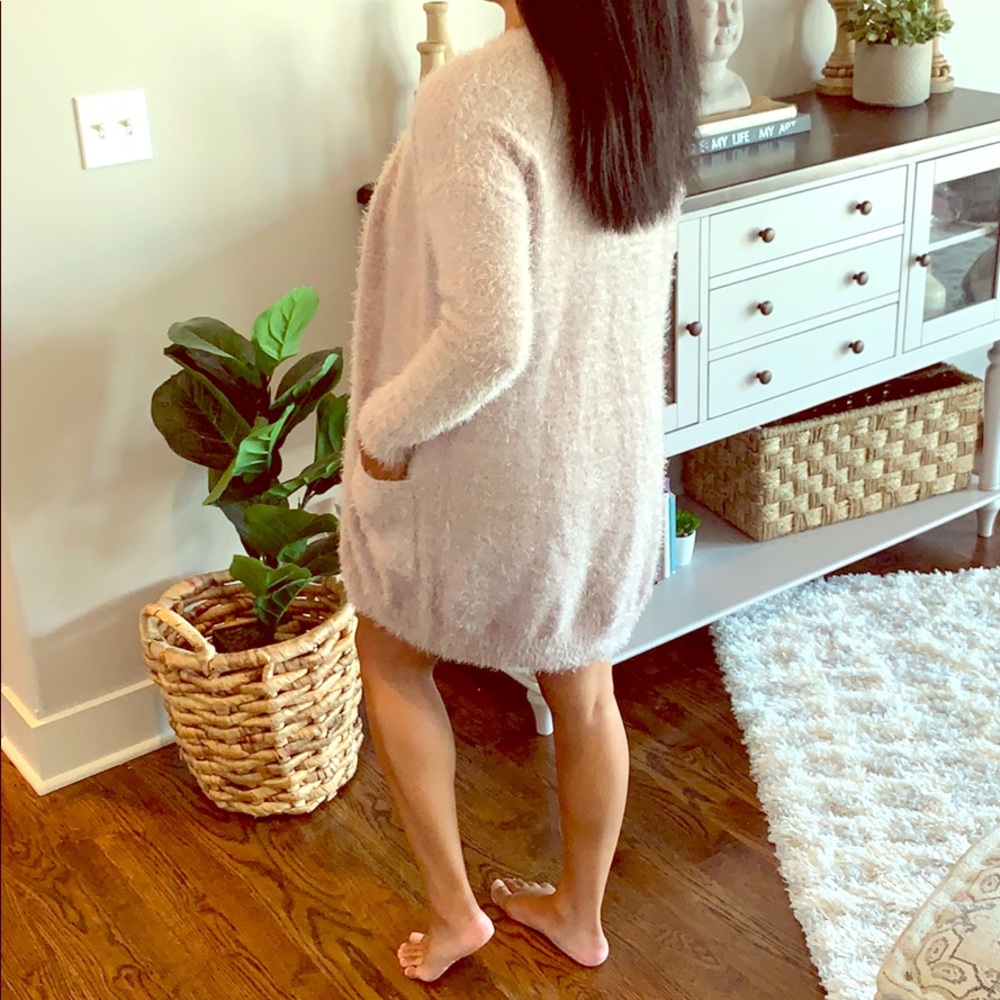 Fuzzy Cardigan